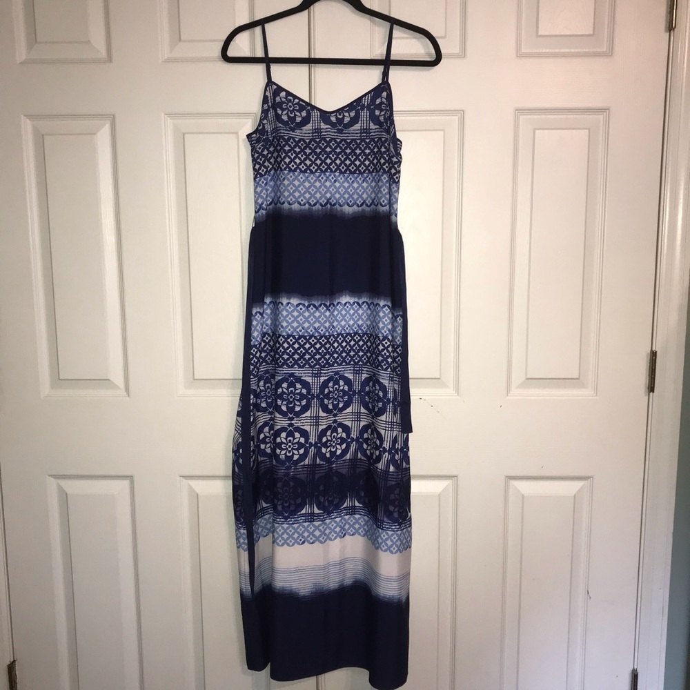 Ann Taylor Print Maxi Dress